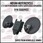 Indian Oem Powerband Audio Plus 6 1/2" Amplified Speaker Kit P/n 2883922 ** New. Price: $850.00.