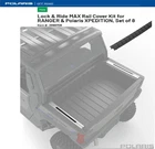 Polaris Oem Ranger/expedition Lock & Ride Max Rail Cover Kit, Set Of 8- 2890708 New. Price: $29.99.