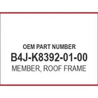 Yamaha Member, Roof Frame B4J-K8392-01-00 Oem New. Price: $144.24.