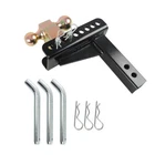 Lablt 45900 Trailer Towing Hitch Dual Ball Adjustable Channel Mount 2" 14000 Lbs New. Price: $85.31.