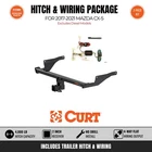 Curt Class 3 Trailer Hitch & Wiring Harness Bundle For 2017-2021 Mazda CX-5 New. Price: $305.98.