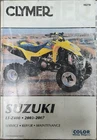 Clymer M270 Service Repair Manual Suzuki LT-Z400 Ltz Good Condition Used. Price: $14.99.