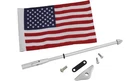 Show Chrome Folding Flag Pole With Us 52-965 0521-1868 New. Price: $64.97.