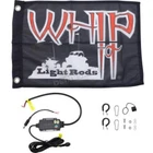 Whip Light Rods White 3' Bluetooth Rgb New. Price: $153.00.