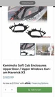 Kemimoto Soft Cab Enclosure Upper Doors And Windows Can-am Maverick X3 New. Price: $75.00.