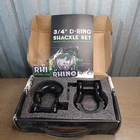 Rhino Usa Heavy Duty Set 2 3/4" D-ring Shackles... New !. Price: $29.99.
