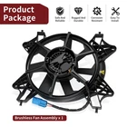 Brushless Fan Assembly 2414657 2413548 For Polaris Rzr Xp Turbo 2018-2019 New. Price: $289.99.
