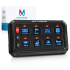 Mictuning 8 Gang Switch Panel Led Light Electrical Relays System Marine 12/24V New. Price: $87.91.