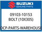 Suzuki Oem Part 09103-10153 Bolt, Eng Mtg Front New. Price: $22.90.