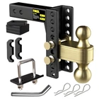 Adjustable Trailer - Fits 2'' Receiver, 6 Drop/rise Hitch, & 2... New. Price: $162.00.