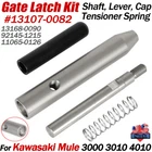 For Kawasaki Mule 3000 3010 4010 Tail Gate Latch Shaft Lever Cap Kit #13107-0082 New. Price: $27.99.
