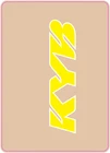 Dcor 40-80-133 Upper Fork Decal Kyb Yellow New. Price: $20.95.