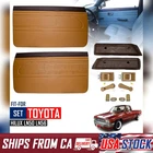 Set Inside Door Panel Brown Pair For Toyota Hilux LN50 LN56 Pickup Ute 84-88 New. Price: $310.02.