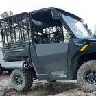 Heavy Duty Half Aluminum Doors W/ Pc Window For Polaris Ranger Xp 1000 2018-2026 New. Price: $485.99.