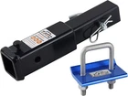Toptow Hitch Extender, Fits For 2 Inch Receiver, 8.5" With Tightener New. Price: $52.23.