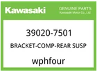 Kawasaki Oem Part 39020-7501 Bracket-comp-rear Sus New. Price: $1049.66.