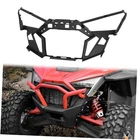 Combined Front Fascia For Polaris Rzr Pro XP4 2020-2024 Accessories, Black New. Price: $141.63.