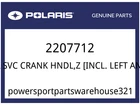 Polaris Oem Part 2207712 K-hrdwr Svc Crank Hndl,zs New. Price: $45.99.
