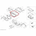 New Oem Can-am Outlander 500 Efi Rear Cargo Storage Box Body. Price: $114.95.