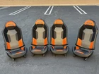 Polaris Rzr Xp 900 1000 Front & Rear Seats Pads Brackets Orange Used. Price: $399.99.