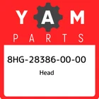 8HG-28386-00-00 Yamaha Head 8HG283860000, New Genuine Oem Part. Price: $27.37.