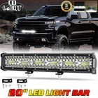 20" Inch Led Light Bar Spot Flood Combo Work Driving Off Road Suv Atv Truck Utv New. Price: $39.53.