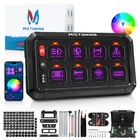 Mictuning P1S 8 Gang Switch Panel, Rgb Led Light Bar Power System App Controller New. Price: $144.49.