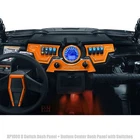 50 Caliber Racing Dash Panel Set Of 3 Piece With 8 Switch Orange Fits Rzr XP1000 New. Price: $244.99.