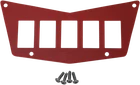 Moose Racing Dash Plates Red Center Switch 0521-1712 New. Price: $29.95.