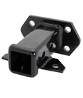 Black Tow Hitch Receiver Tube 2 Inch 500 Lb Tongue Weight Four Hole Mounting Open. Price: $34.99.