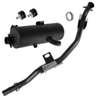 Exhaust Muffler W/ Pipe Gasket Fits Polaris Sportsman 500 4X4 1996 1997 - 2000 New. Price: $178.00.