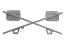Polaris Ranger 800 Crew Cross Bar Roll Cage Front 1019940-521 49350 Used. Price: $145.98.