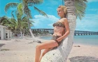 1962 Sexy Woman Leopard Bikini Bahia Honda Bridge Florida Keys Postcard N84 Used. Price: $19.99.