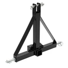 Hecasa 3 Point Trailer 2" Receiver Hitch Adapter Tow Drawbar Cat 1 Tractor New. Price: $75.93.