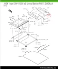 23 Kawasaki Teryx Krx 1000 Se Roof 14093-1272 No Hardware New. Price: $291.99.