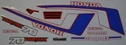 1986 Front Rear Fender Frame Decal Emblem Sticker Set D7000 New. Price: $49.95.