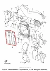 New Oem Yamaha Radiator Screen Vent Cover. Price: $59.95.