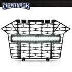 Fit For 2020-2024 Polaris Rzr Pro Xp Front Bumper Mesh Grille W/ Led Light New. Price: $46.05.