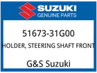Suzuki Oem Part 51673-31G00 Holder,steering Shaft Front New. Price: $24.26.