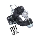 Pintle Hitch Receiver - 8 Ton, 16K Lbs, W/ 2" Ball & Hook Combination New. Price: $69.36.