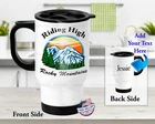 Riding High Rocky Mountains - Stainless Steel Thermal 14OZ Insulated Travel Mug New. Price: $25.98.