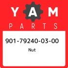 901-79240-03-00 Yamaha Nut 901792400300, New Genuine Oem Part. Price: $22.76.