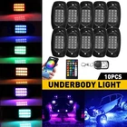 For Polaris Rzr Xp 1000 900 10X Rgb Led Rock Lights Kit Underbody Music Wireless New. Price: $45.99.
