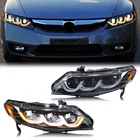 Led Headlights For Honda Civic 2006-2011 Ex Lx Si Projector Front Lamps Assembly New. Price: $405.99.