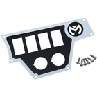 Moose Large Switch Dash Plate Right White 100-4371-PU 0521-1706 New. Price: $45.10.