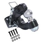 8-TON Pintle Hitch Receiver With 2" Ball, Hook, Combination Hitc... New. Price: $112.28.