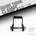 Axia 1.25" Square Tubing Black Strap Clamp (MODCLS1.25-BK) New. Price: $24.30.