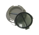 Tectran 9446 4" Round Holder With Twist Lock Type Lid New. Price: $25.90.