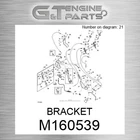 M160539 Bracket Fits John Deere (surplus Open Box) New. Price: $88.34.