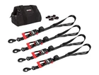 Speedstrap Heavy Duty Off-road Utv/jeep 2" Black Through The Wheel Tie Downs Kit New. Price: $175.99.